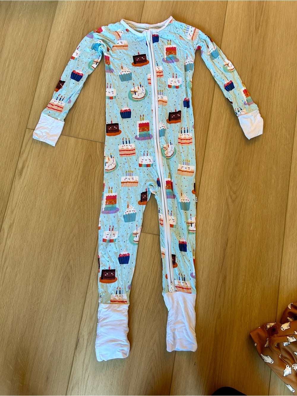 Little Sleepies Birthday Cake One-Piece Pajamas